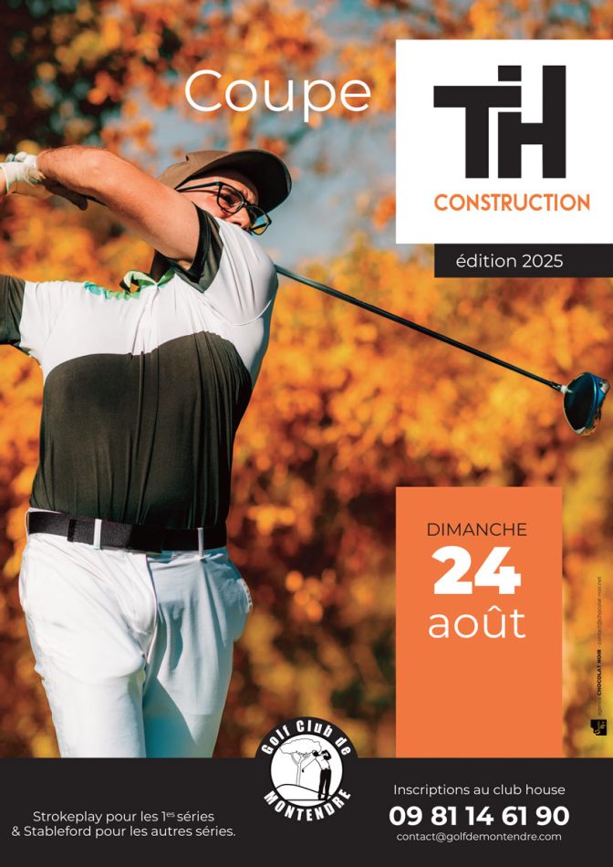 Aymerick Thivet et son entreprise "TH Construction" devient partenaire de notre association "Golf-club Montendre".